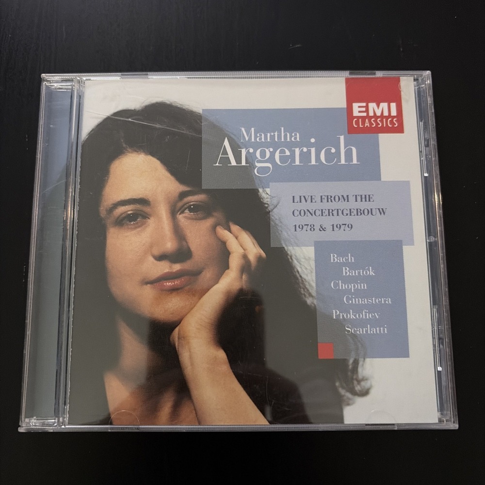 Live from the Concertgebouw 1978-79: Solo Recital by Martha Argerich CD 2000